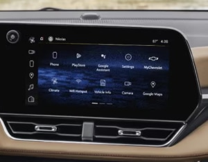 Multimidia equipado com Chevrolet My Link do SUV Chevrolet Equinox 2025